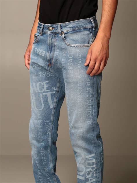 men jeans versace|versace denim jeans.